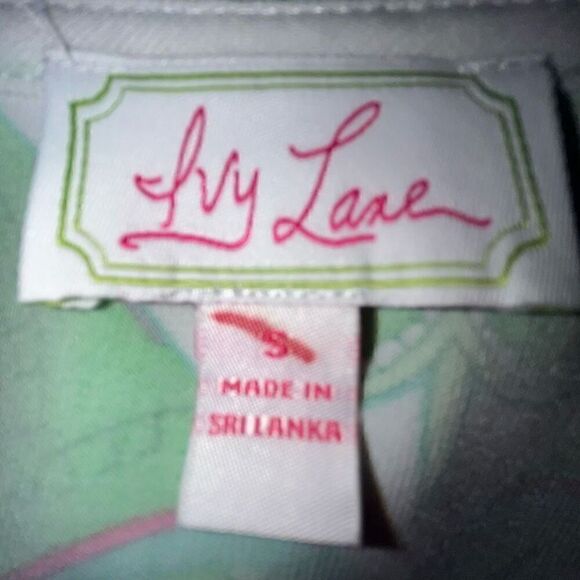 Ivy‎ Lane pink & green sheath dress small - Picture 5 of 6